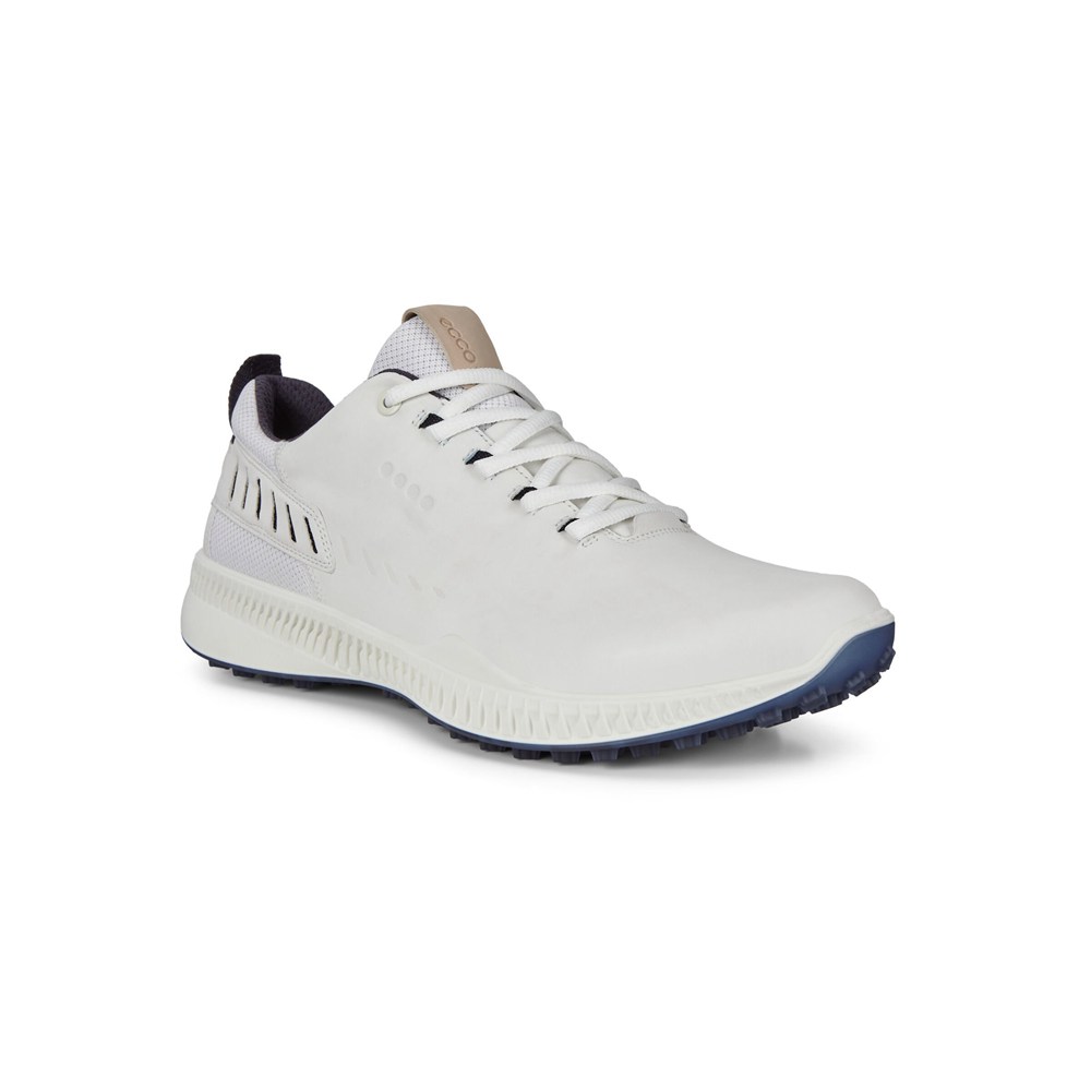 ECCO Mens Golf Shoes White - S-Hybrid - WXA-720965